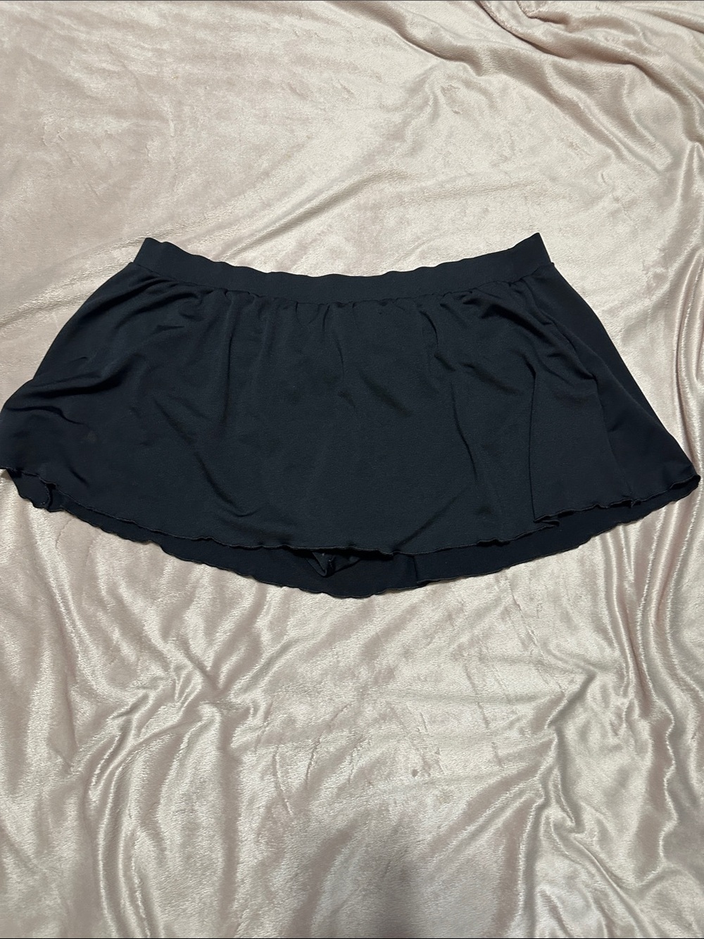 Catalina Black Swim Skirt